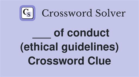 guidelines crossword clue 10 letters|GUIDELINES crossword clue